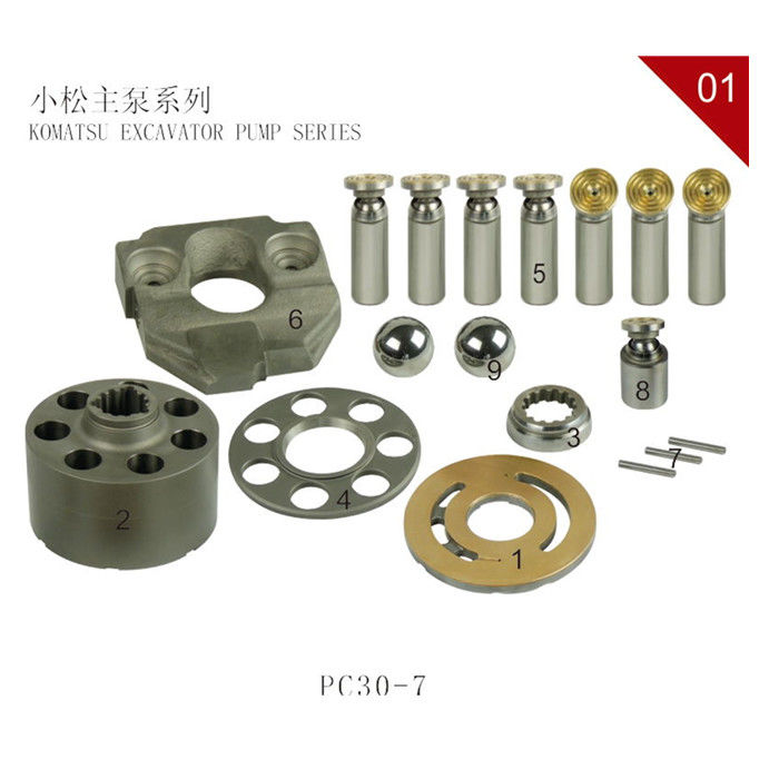 Komatsu PC45-8 PC30 PC75UU PC40-7 PC50 Swing Motor Hydraulic Pump Spare Parts Repair Kit Rotory Group