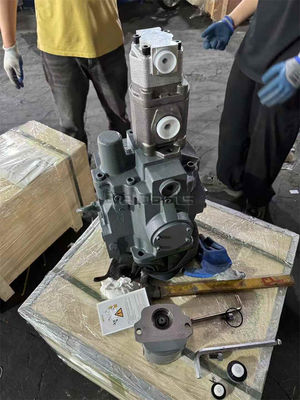 Rexroth A10vd43 Kobelco Sk60 Ekskavator yedek parçaları için hidrolik pompa 2437U486F1 Ekseli piston pompası OEM