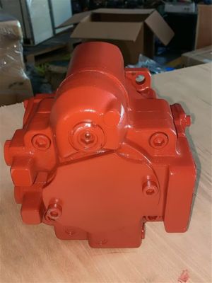 KX121-2 Kubota Kazıcı yedek parçaları için hidrolik ana pompa B0600-21012 KAYABA PSVD2-21KYB Ekseli piston pompası