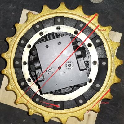 EX75UR EX75UR-3 Hitachi Ekskavatör yedek parçaları için Son Tahrik 9118299 Seyahat Motoru Grubu Satış Sonrası