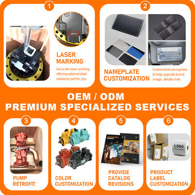 LISHIDE Ekskavatör Yedek Parçaları için KX91-3 Son Tahrik RC411-61804 Yürüyüş Motoru Montajı