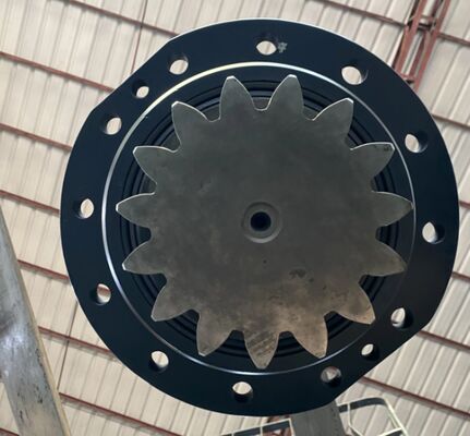 R480-9 R520-9 Hyundai kazıcı yedek parçaları için salıncak dişli 390B-12100 Döner azaltma dişli