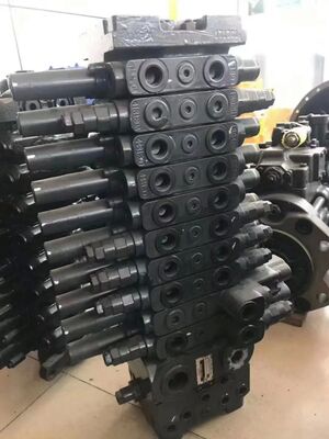 EX55 ZX60 4310051 4348186 4668463 HITACHI Mini Ekskavatör Parçaları için Hidrolik Ana Kontrol Vanası Grubu DPK-T04-6P2G-AB