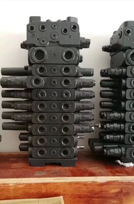 EX55 ZX60 4310051 4348186 4668463 HITACHI Mini Ekskavatör Parçaları için Hidrolik Ana Kontrol Vanası Grubu DPK-T04-6P2G-AB