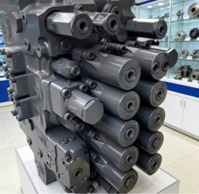 CX350B CX360B CX370B KSJ12250 C0170-55078 CASE kazıcı yedek parçaları için hidrolik ana kontrol valf montajı KYB