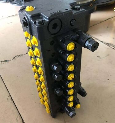 Komatsu Ekskavatör Yedek Parçaları Ana Kontrol Valfi OEM için PC30MR-2 Hidrolik Ana Kontrol Valfi Assy