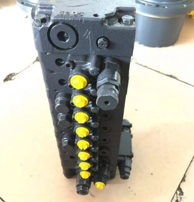 Komatsu Ekskavatör Yedek Parçaları Ana Kontrol Valfi OEM için PC30MR-2 Hidrolik Ana Kontrol Valfi Assy