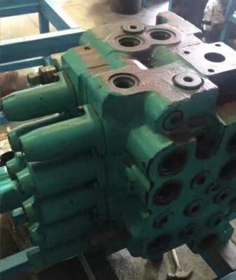SK200-5 Kobelco kazıcı yedek parçaları için hidrolik ana kontrol valfi assy LQ30V00026F1 ana kontrol valfi OEM