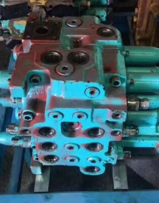 SK200-5 Kobelco kazıcı yedek parçaları için hidrolik ana kontrol valfi assy LQ30V00026F1 ana kontrol valfi OEM