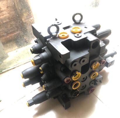 SK120 SK120-3 Kobelco kazıcı yedek parçaları için hidrolik kontrol valfi assy KMX13YBB33001-00 YY30V00001F1 Dağıtımcı OEM