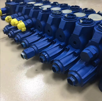 DH75 Doosan kazıcı yedek parçaları için hidrolik kontrol valfi Assy Ana kontrol valfi